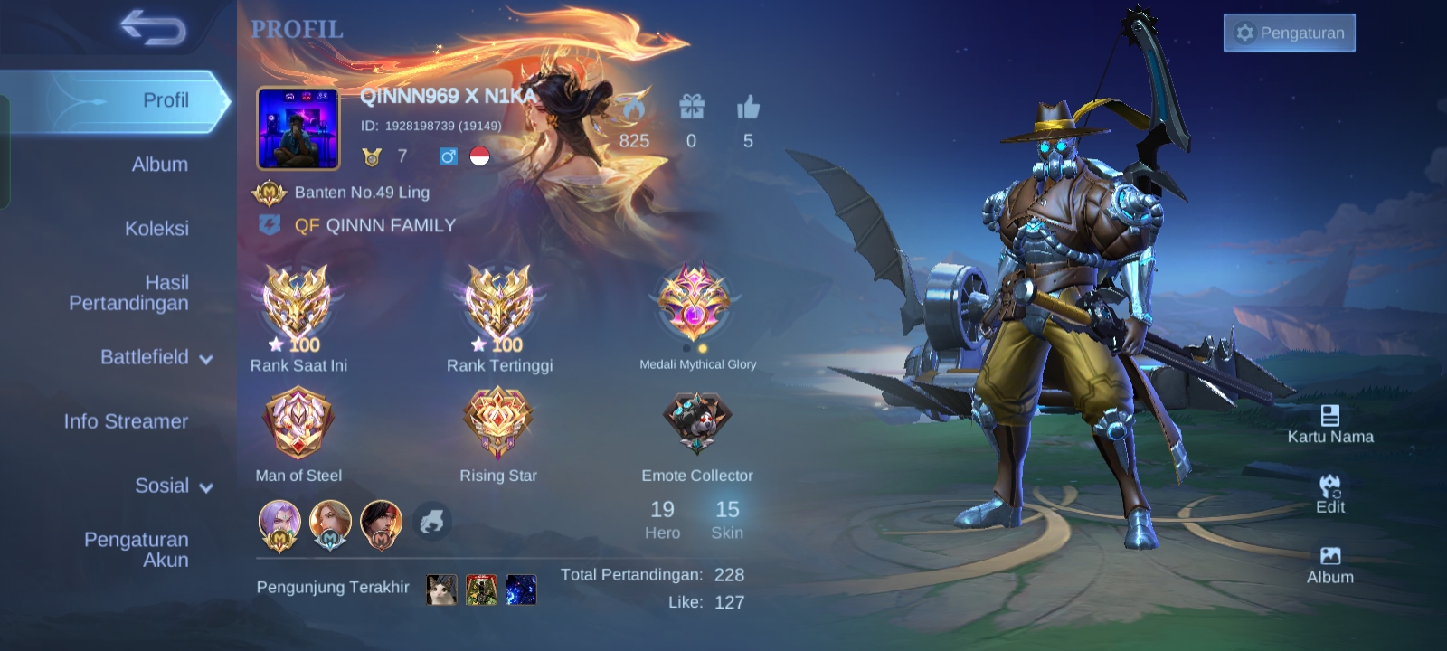 Jual Akun ml - Gambar 2