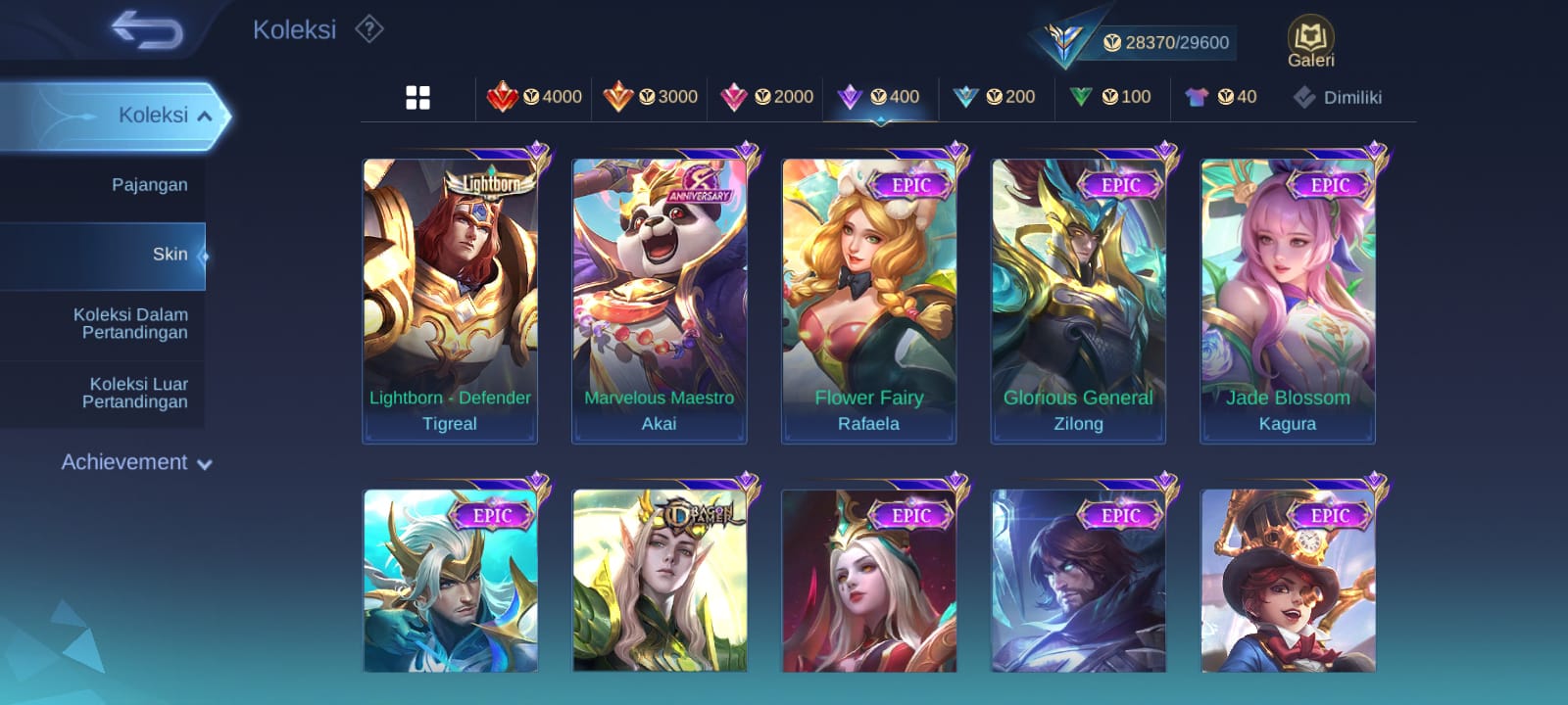 Akun Mobile Legend - Gambar 3