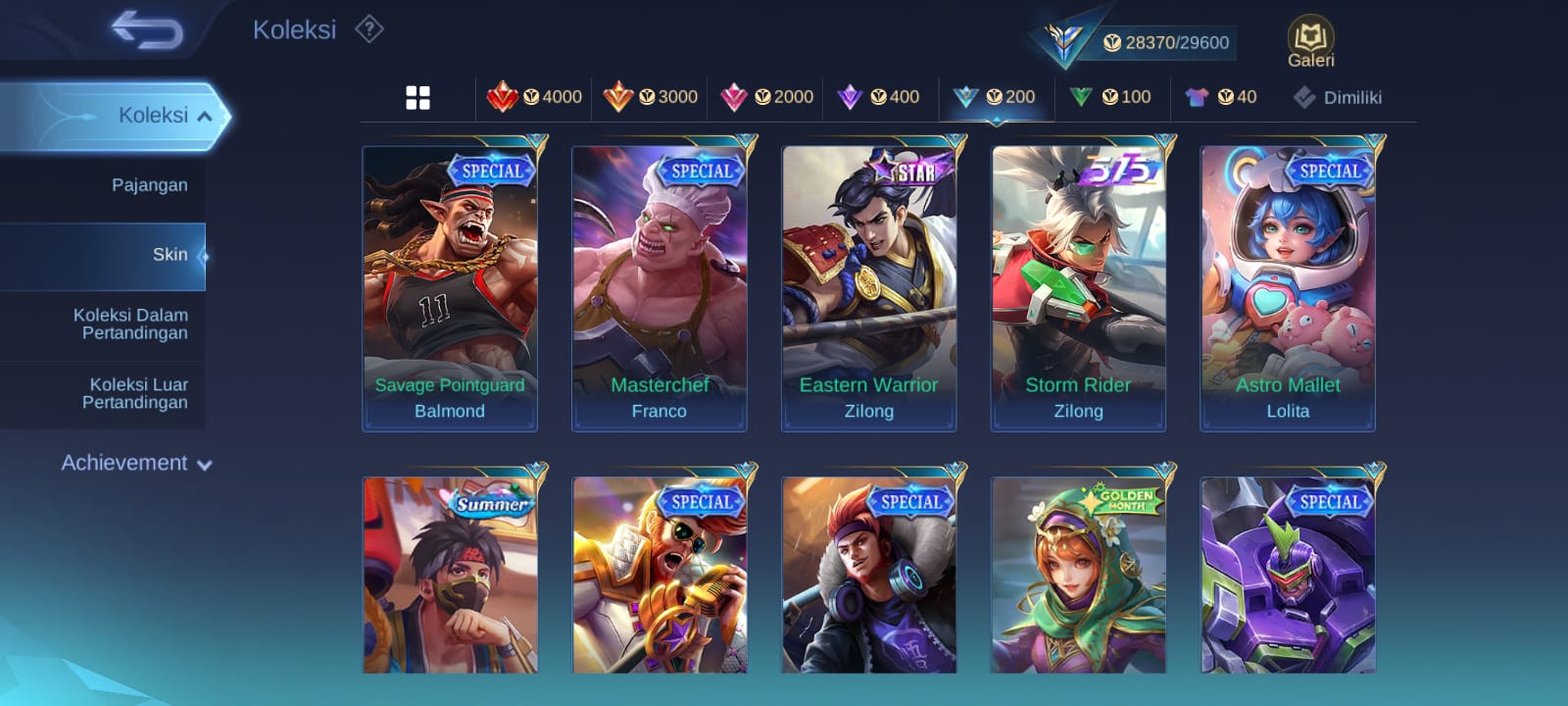 Akun Mobile Legend - Gambar 5