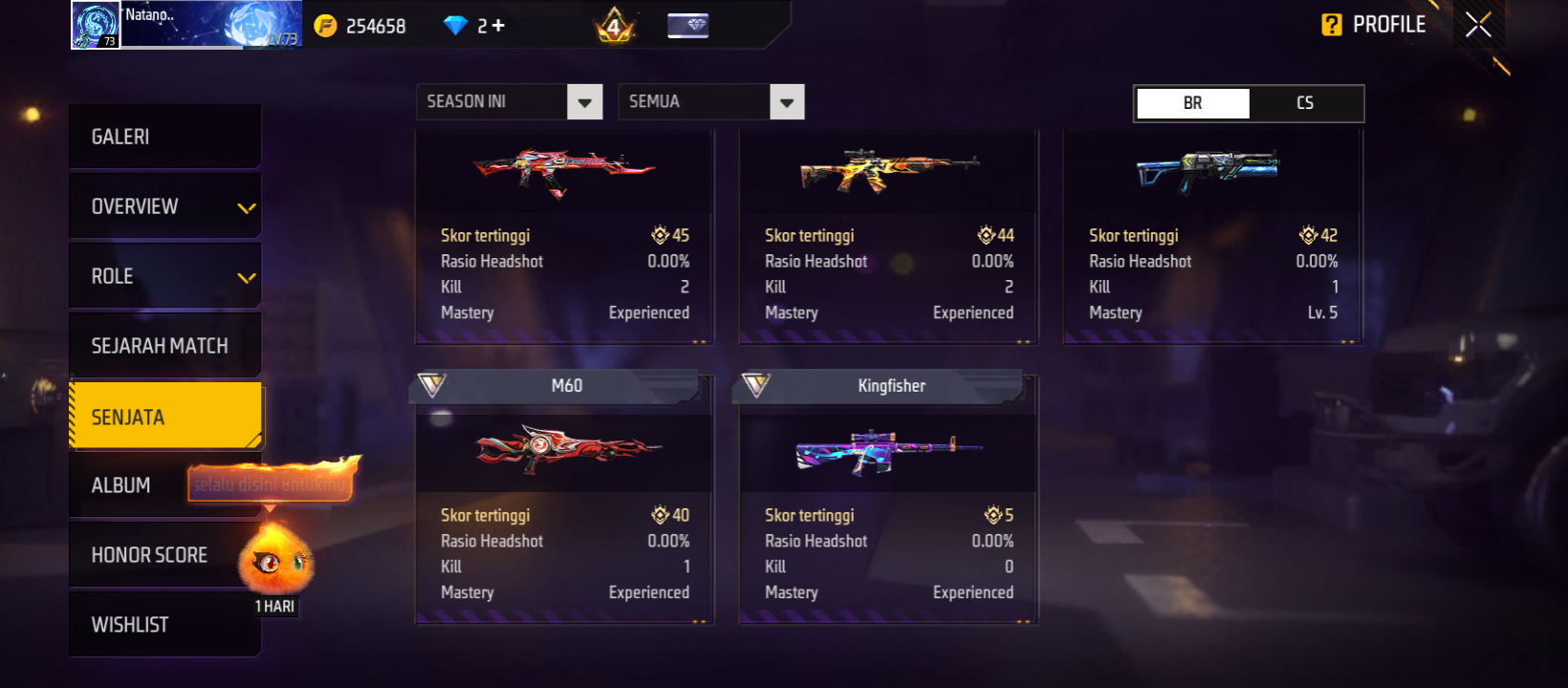 Akun free fire murah - Gambar 6