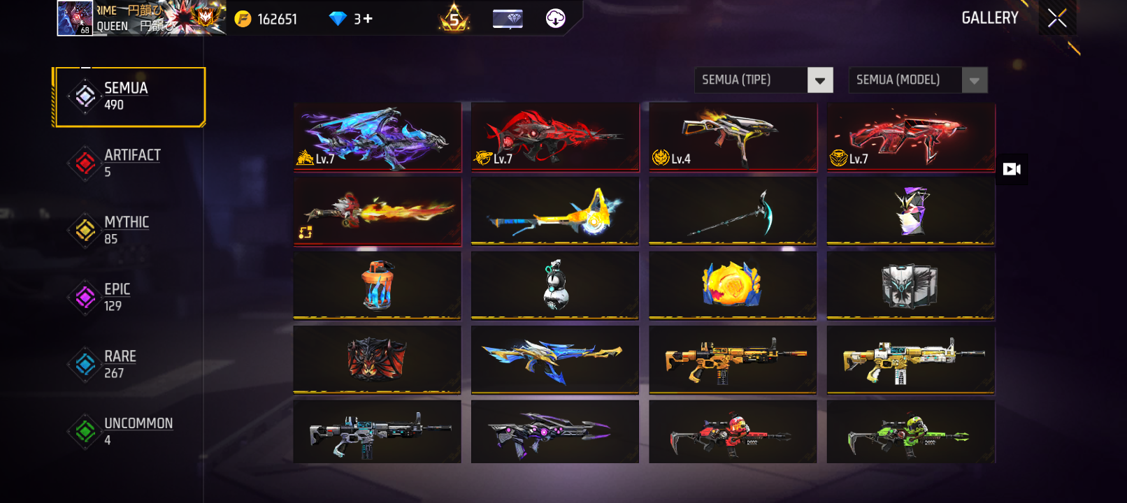 Akun FF Heroic Log Bind - Gambar 2